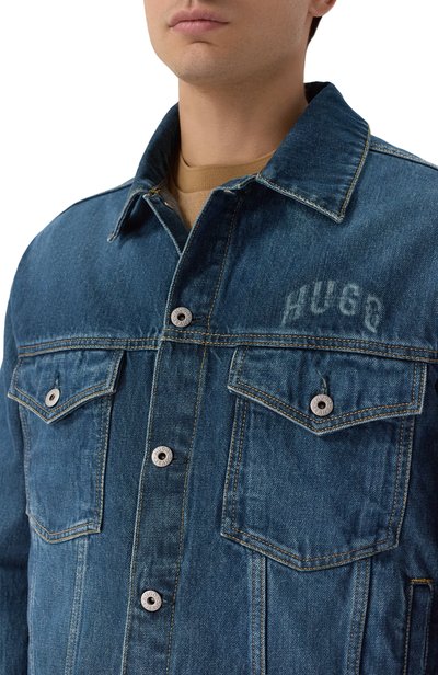 Джинсовая куртка HUGO BLUE, арт. 50566119, фото 5