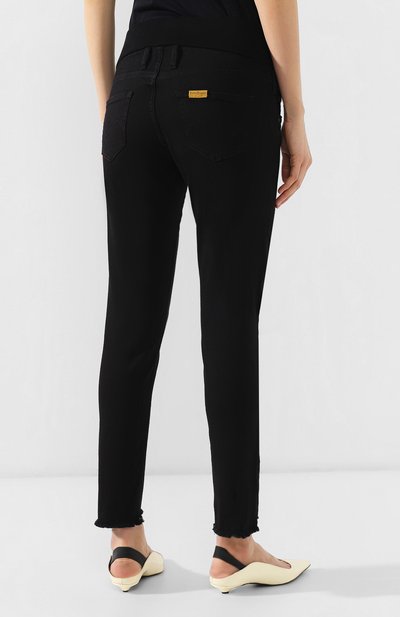 Укороченные джинсы с бахромой PIETRO BRUNELLI, арт. JP0043/FF/DE0078, фото 4