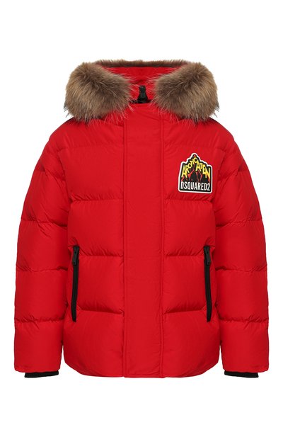 Пуховик с меховой отделкой DSQUARED2, арт. S71AN0099/S52344, фото 1