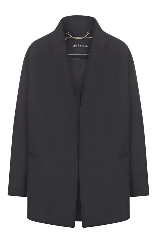 Жакет Kiton D60514K0566G01 Чёрный D60514K0566G01