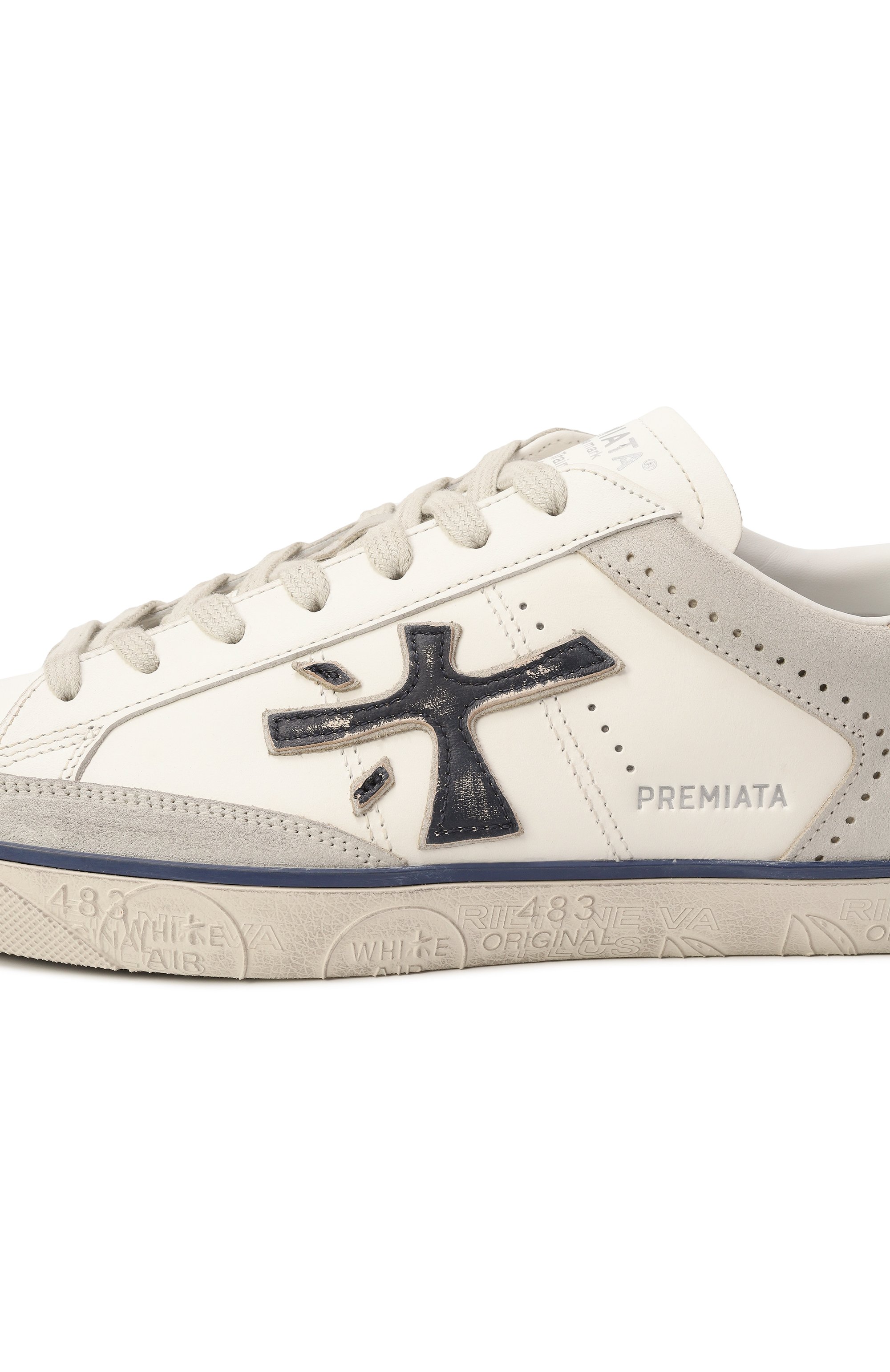 Кожаные кеды steven PREMIATA, арт. STEVEN/VAR 7285, фото 7