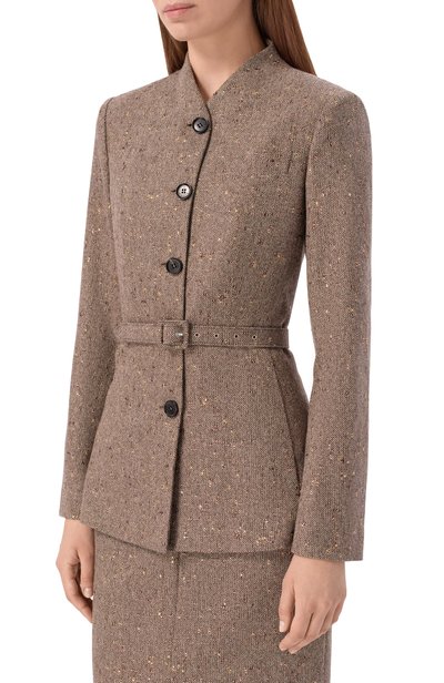 Жакет из шерсти и вискозы KITON, арт. D62516K0514I, фото 3