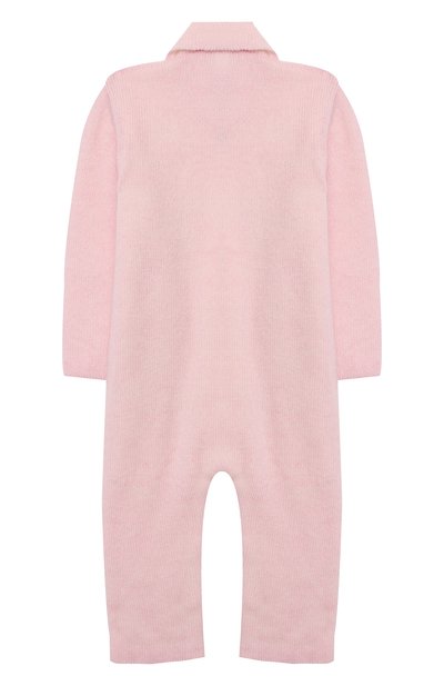 Кашемировый комбинезон BABY T розового цвета по цене 20750 руб., арт. 20AIC881TZ/1M-12M, фото 2 Кашемировый комбинезон BABY T, арт. 20AIC881TZ/1M-12M, фото 2