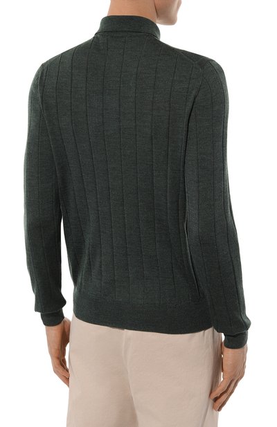 Поло из шерсти и шелка GRAN SASSO, арт. 57137/13118, фото 4