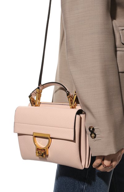 Сумка arlettis small COCCINELLE розового цвета по цене 29750 руб., арт. E1 LD5 55 B7 01, фото 2 Сумка arlettis small COCCINELLE, арт. E1 LD5 55 B7 01, фото 2