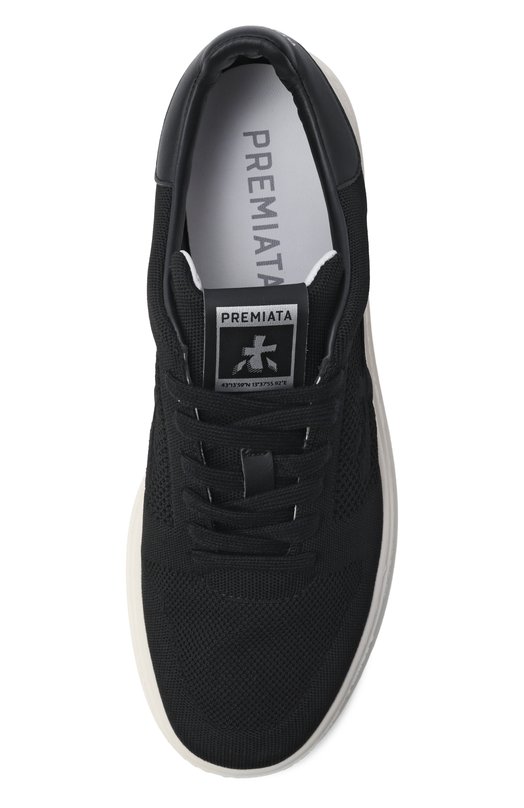 Текстильные кеды Quinn Premiata QUINN/VAR 8245 Чёрный  QUINN/VAR 8245 Фото 5