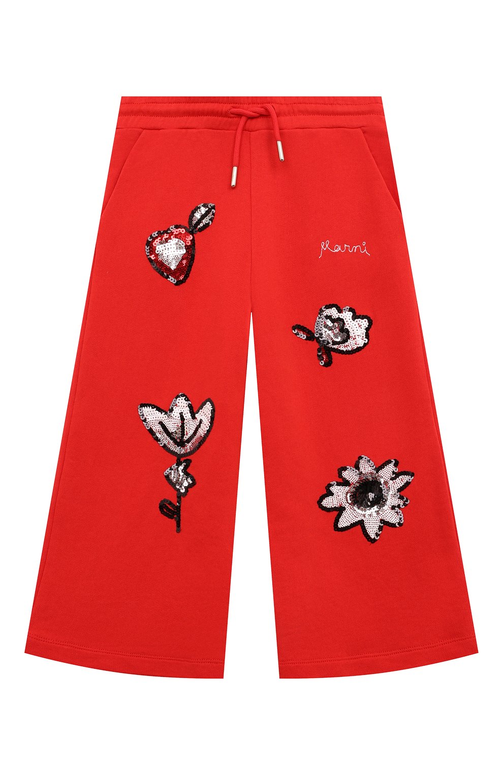 Хлопковые брюки MARNI, арт. M01274/M00SH, фото 1