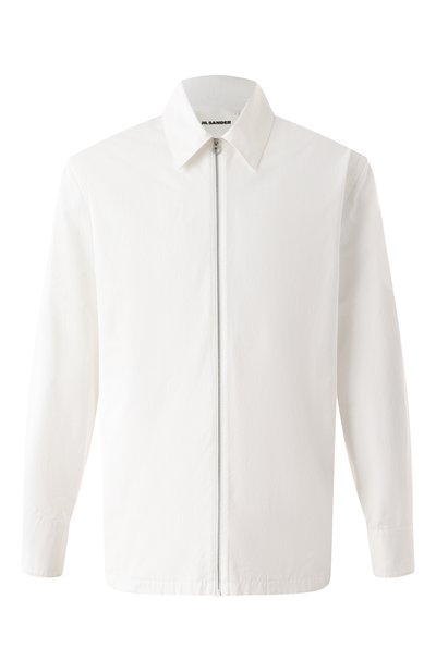 Мужская хлопковая куртка-рубашка JIL SANDER, арт. J22DL0249/J45002