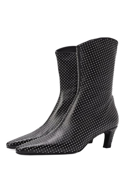 Женские кожаные ботильоны MATTIA CAPEZZANI, арт. W514 B/NAPPA