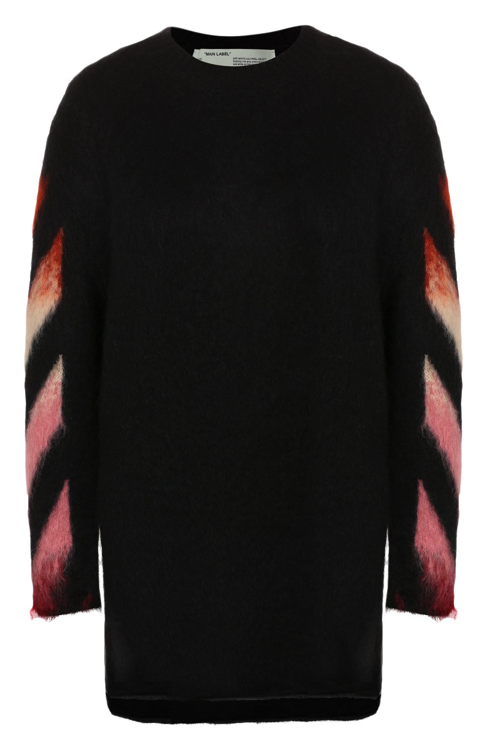 Платье OFF-WHITE черного цвета по цене 76450 руб., арт. 0WHE009E19B7406810B4, фото 1 Платье OFF-WHITE, арт. 0WHE009E19B7406810B4, фото 1