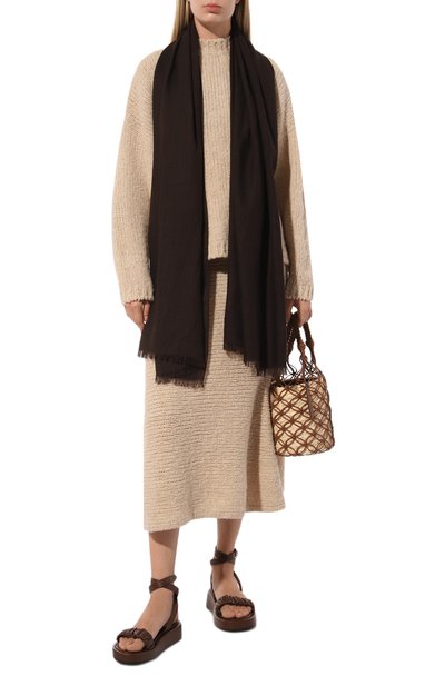 Шарф из кашемира и шерсти COLOMBO, арт. S8/2702-U, фото 3