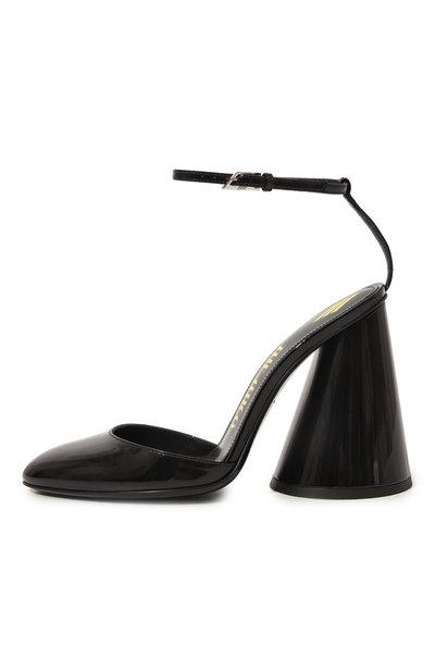 Кожаные туфли luz THE ATTICO черного цвета по цене 91950 руб., арт. 227WS423L002, фото 4 Кожаные туфли luz THE ATTICO, арт. 227WS423L002, фото 4