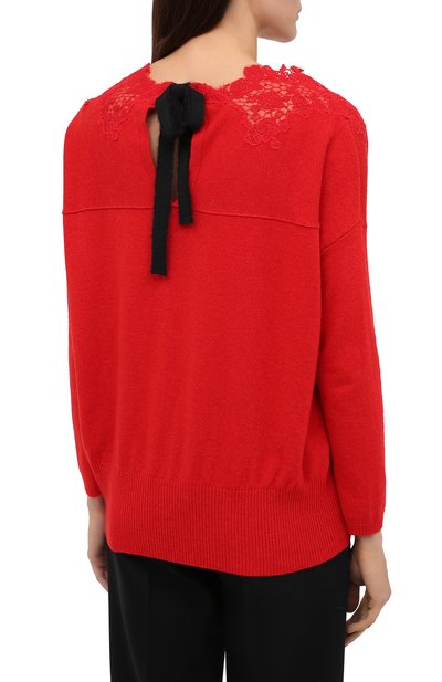 Пуловер из шерст и и вискозы ERMANNO ERMANNO SCERVINO, арт. 47T MG40 BAT, фото 4
