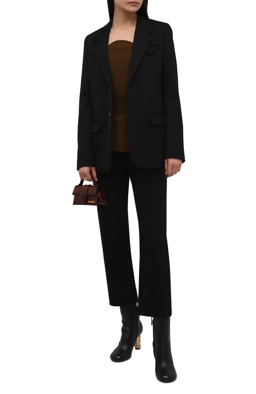 Кожаные ботильоны GIVENCHY, арт. BE6034E160, фото 2