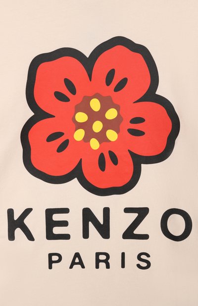 Хлопковая футболка KENZO, арт. K61698, фото 3