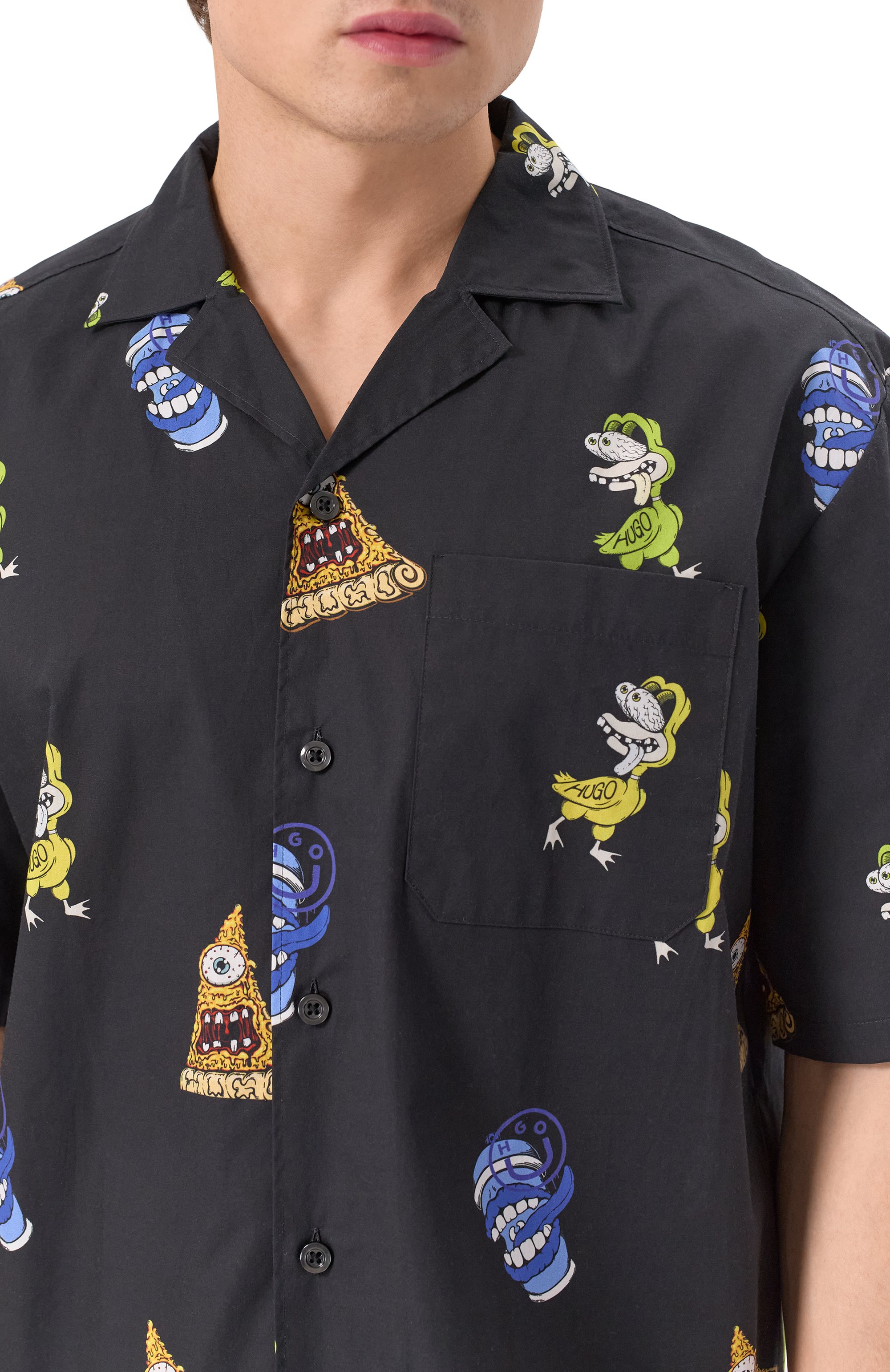 Хлопковая рубашка HUGO BLUE, арт. 50534201, фото 5