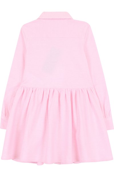 Хлопковое платье-рубашка с воротником button down POLO RALPH LAUREN, арт. 312698765, фото 2