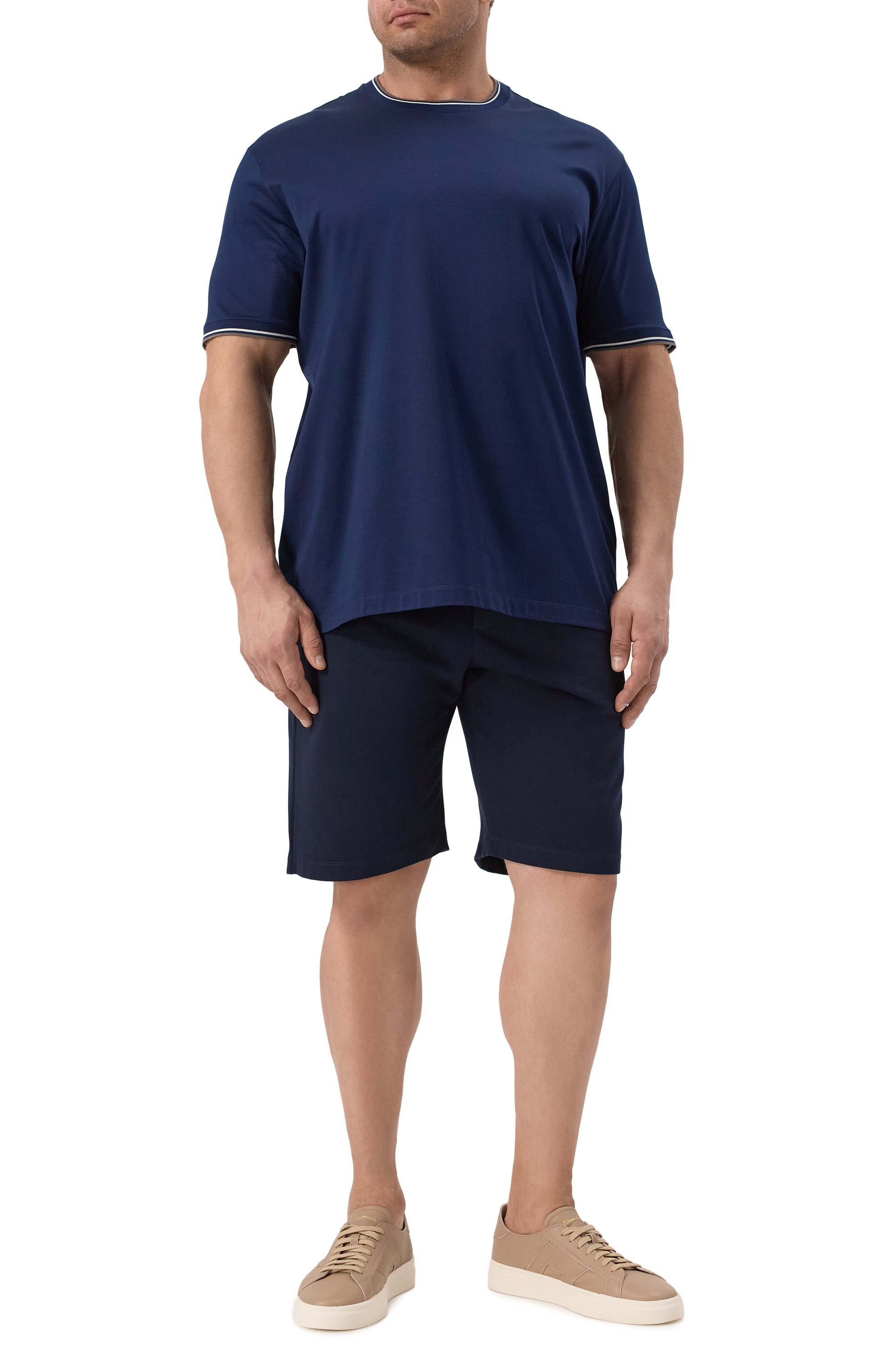 Хлопковая футболка PAUL&SHARK, арт. 25411025, фото 2