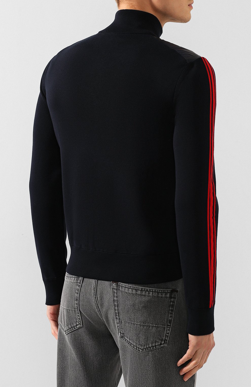 Комбинированный кардиган MONCLER, арт. F1-091-9B500-00-V9059, фото 4