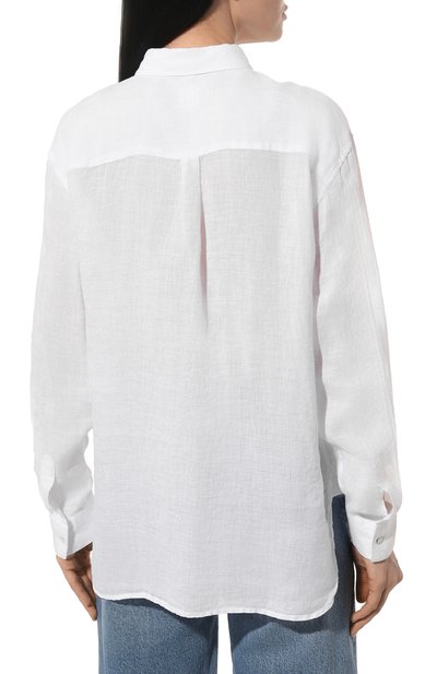 Льняная рубашка 120% LINO, арт. 31ALIW19GE/000B317/000, фото 4