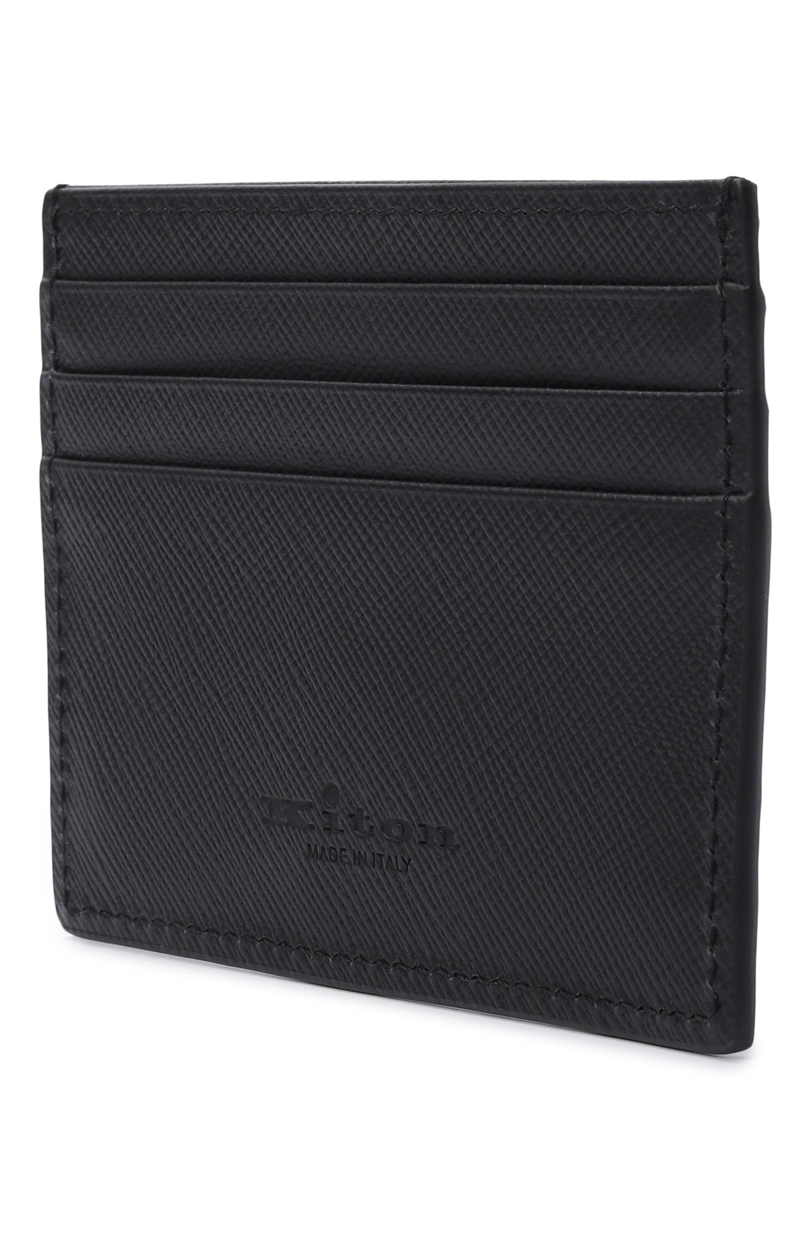 Кожаный футляр для кредитных карт KITON, арт. UPEA010N01269, фото 2