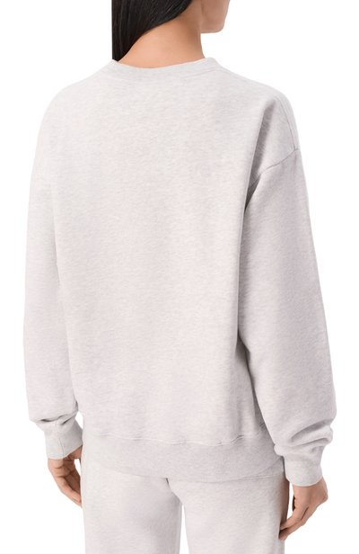 Хлопковый свитшот SPORTY AND RICH, арт. ST10384300GY03, фото 4