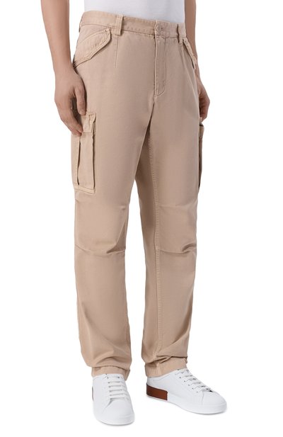 Хлопковые брюки-карго DOLCE & GABBANA, арт. GVL5AT/G8NU3, фото 3