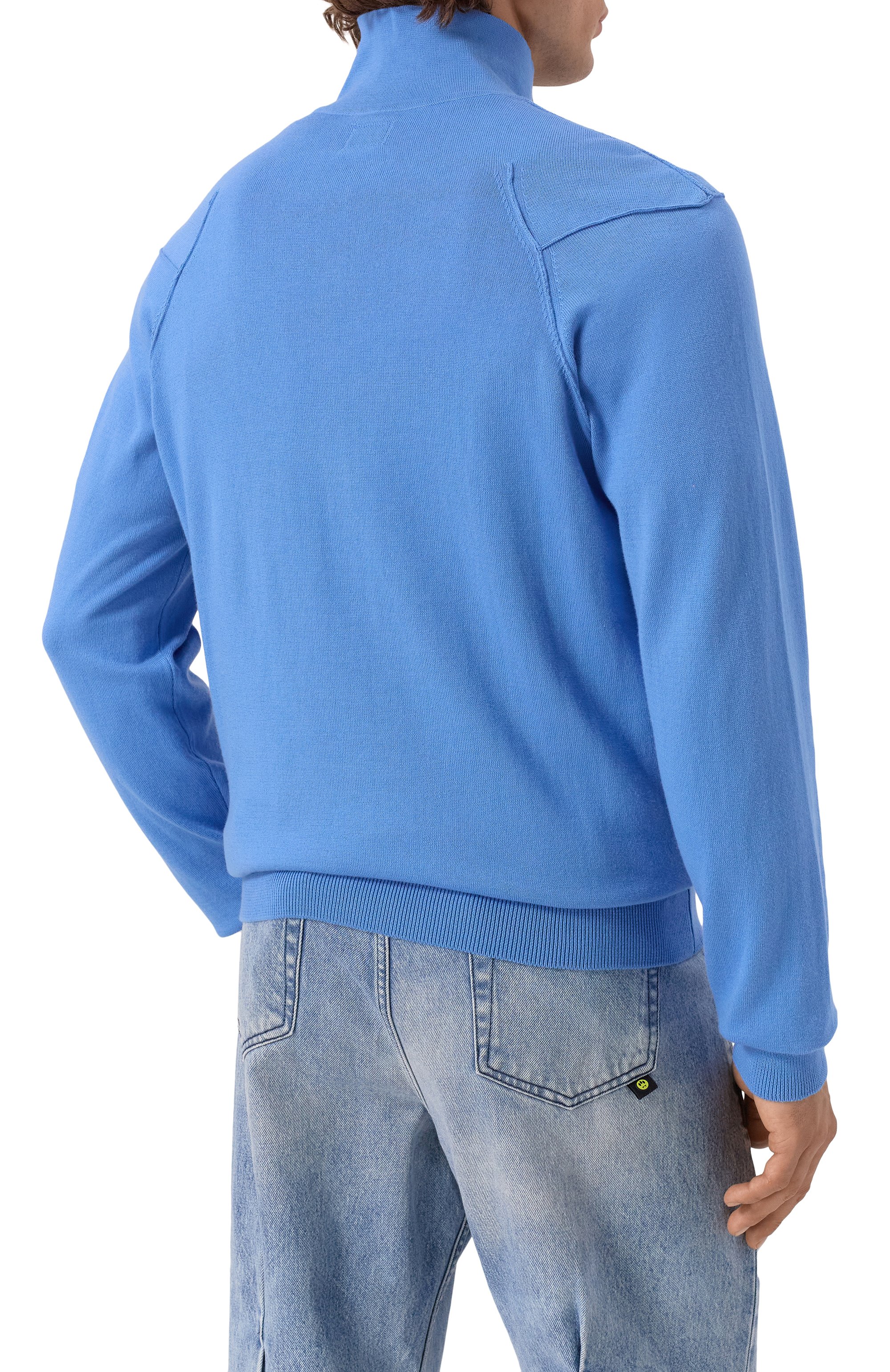 Хлопковый джемпер C.P. COMPANY, арт. 18CMKN083A004037A, фото 4