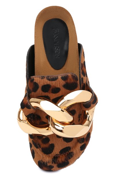 Кожаные сабо chain JW ANDERSON, арт. AN35004A/14035, фото 5