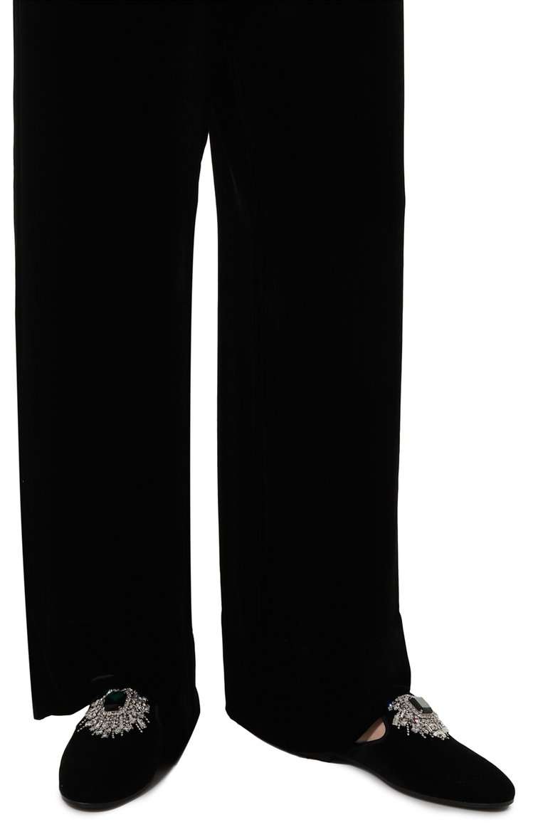 Бархатные сабо euphemiee GIUSEPPE ZANOTTI DESIGN, арт. E450006/001, фото 3