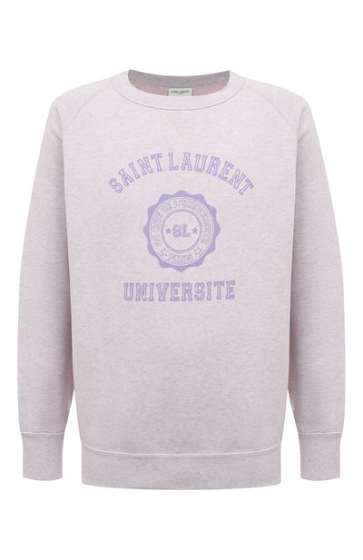 Хлопковый свитшот SAINT LAURENT, арт. 683995/Y36NU, фото 1