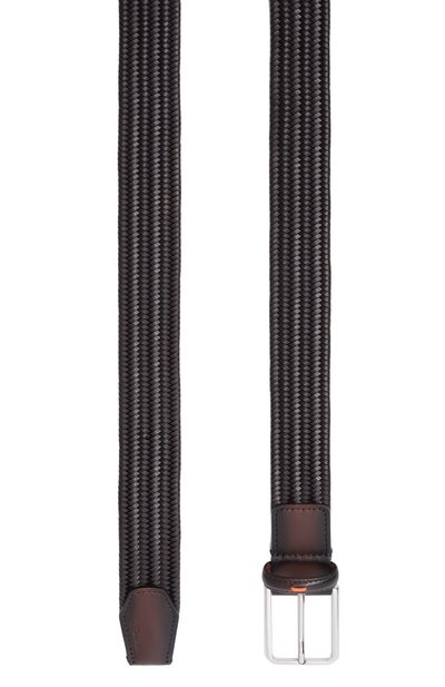 Кожаный ремень SANTONI, арт. CM35VC010B91EYPL, фото 3