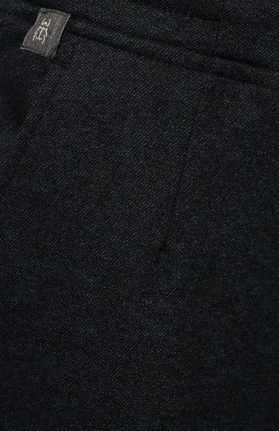 Брюки из хлопка и шерсти CAPOBIANCO темно-синего цвета по цене 44200 руб., арт. 13M732.FU00., фото 5 Брюки из хлопка и шерсти CAPOBIANCO, арт. 13M732.FU00., фото 5