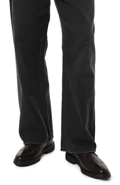 Кожаные оксфорды colin SANTONI, арт. MCCG17836PD5HSH9, фото 3