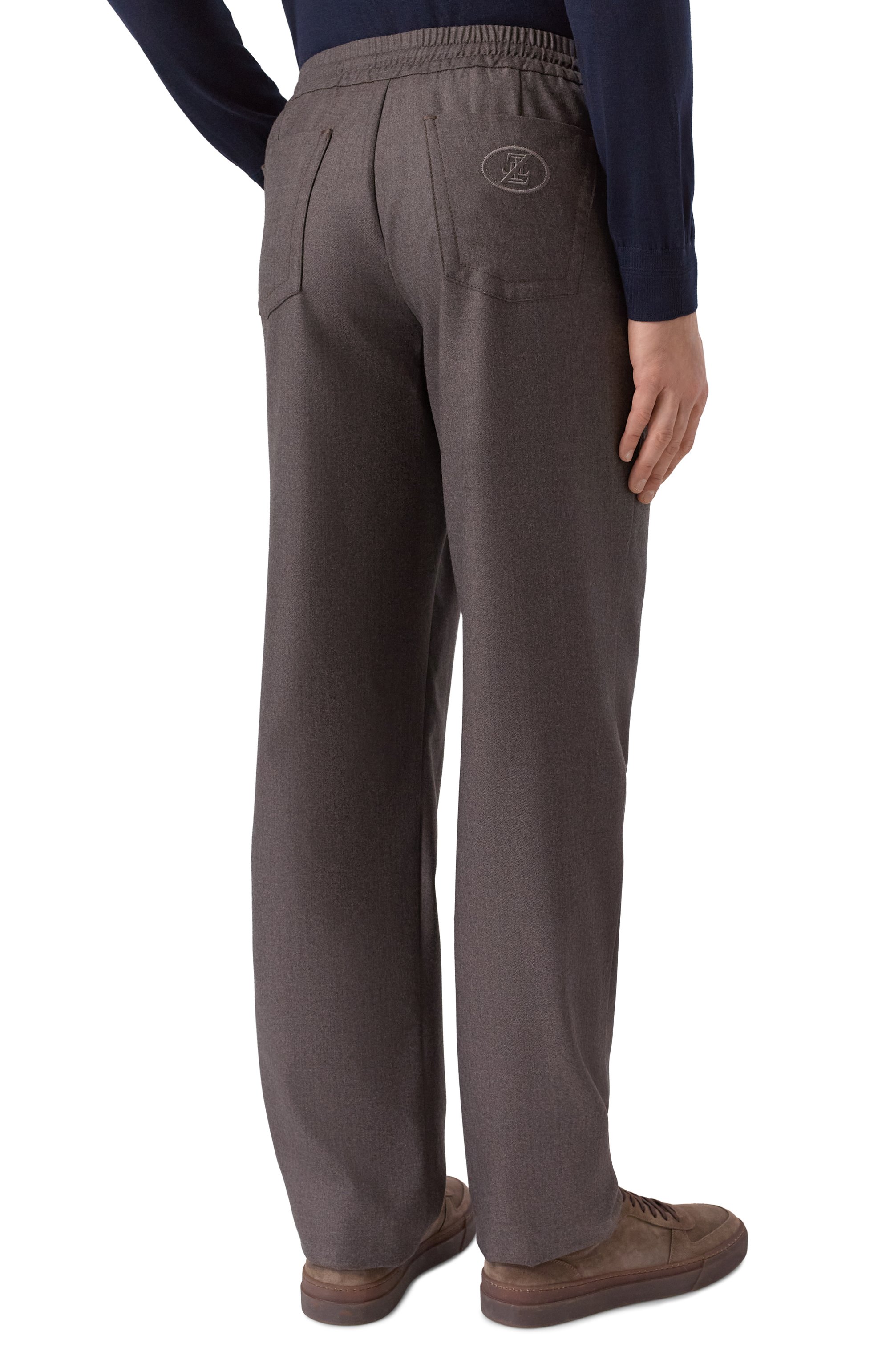 Шерстяные брюки ZILLI, арт. CP201CM0201VLXS00, фото 4