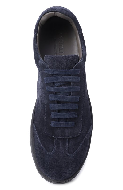 Замшевые кеды Corneliani 26TM59-2620932 Синий  26TM59-2620932 Фото 6