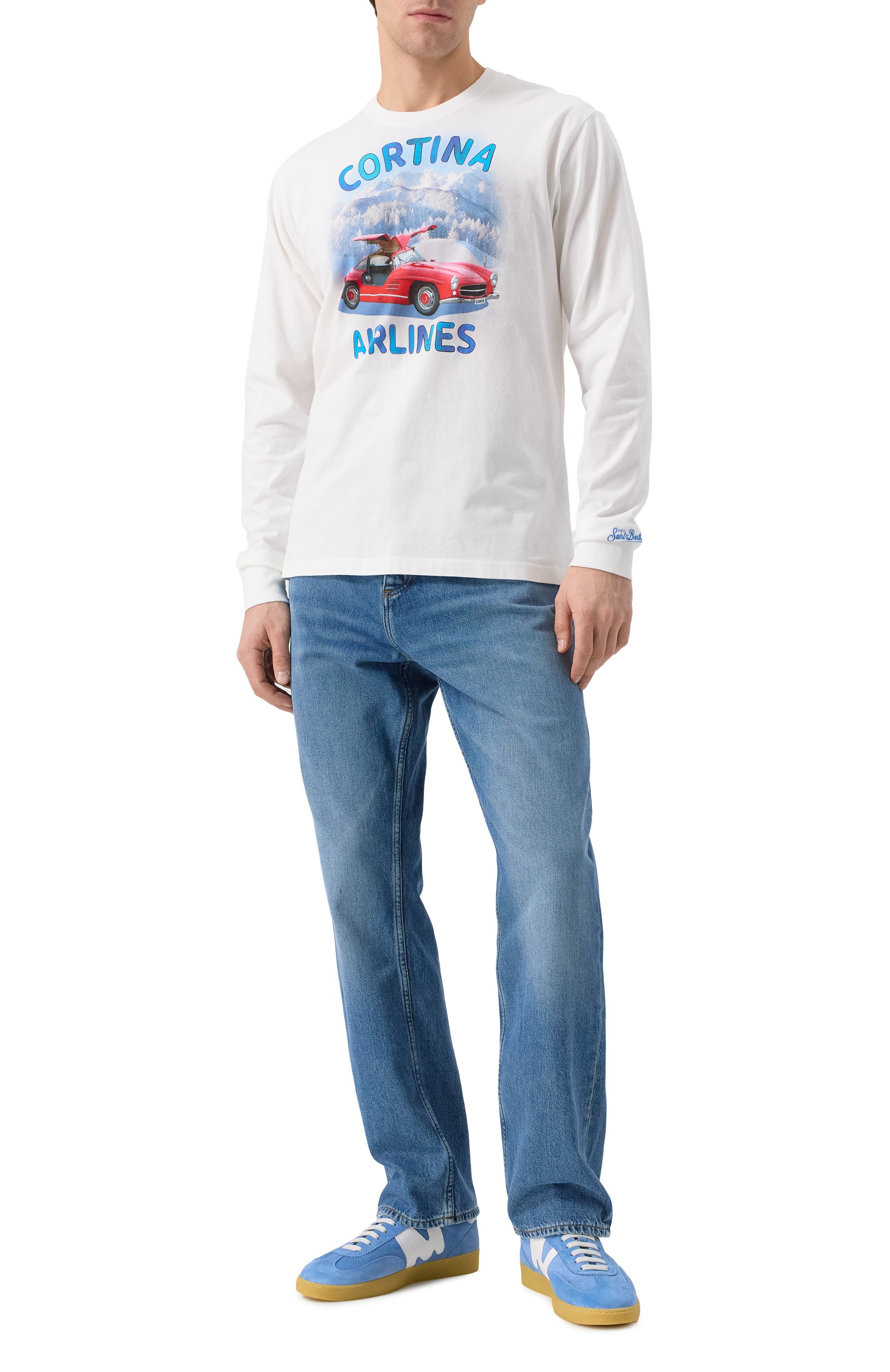 Джинсы nate HUGO BLUE синего цвета по цене 17950 руб., арт. 50529178, фото 2 Джинсы nate HUGO BLUE, арт. 50529178, фото 2