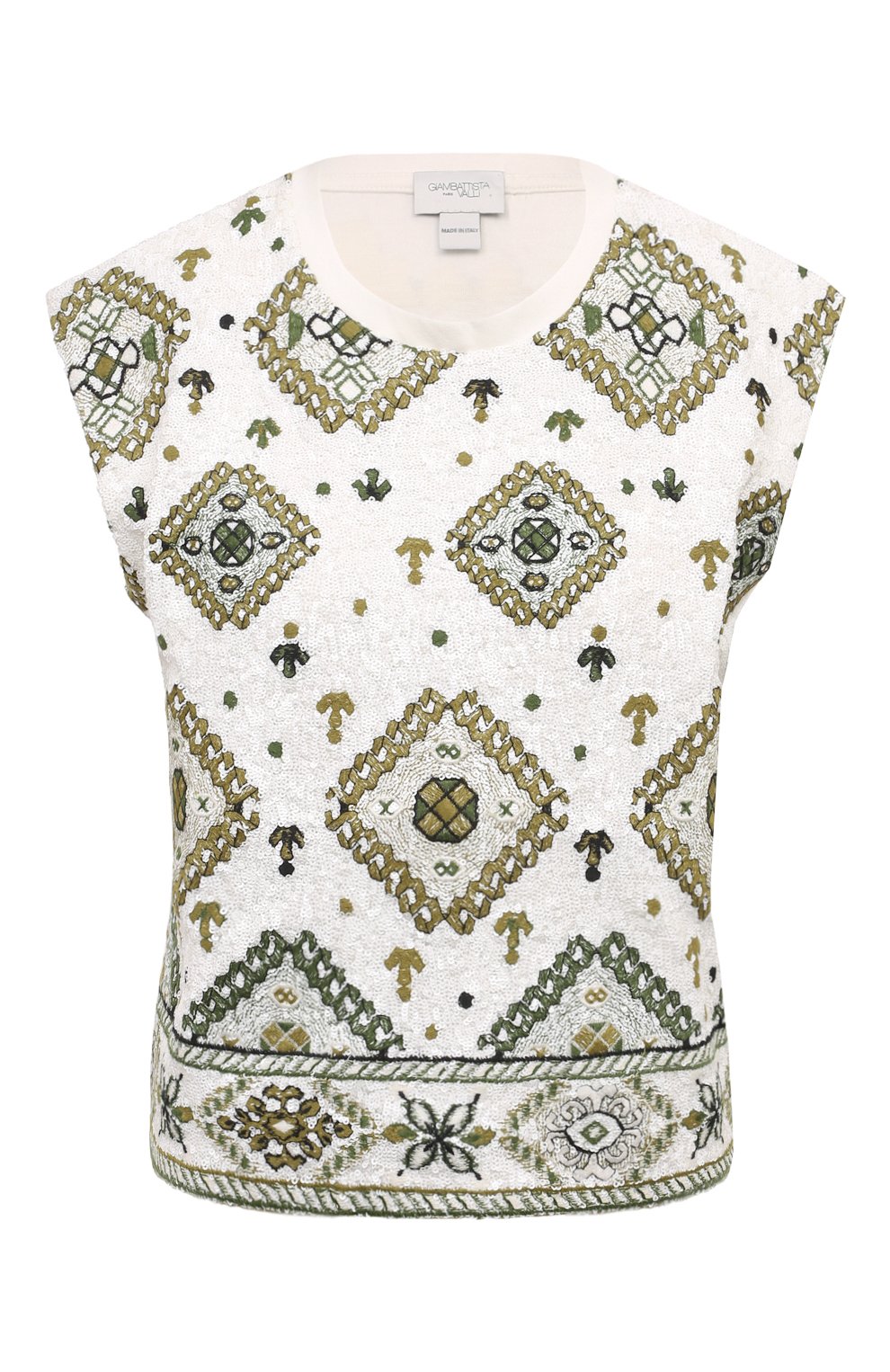 Хлопковый топ GIAMBATTISTA VALLI, арт. 24FWPVLE40J6-J5JEE, фото 1