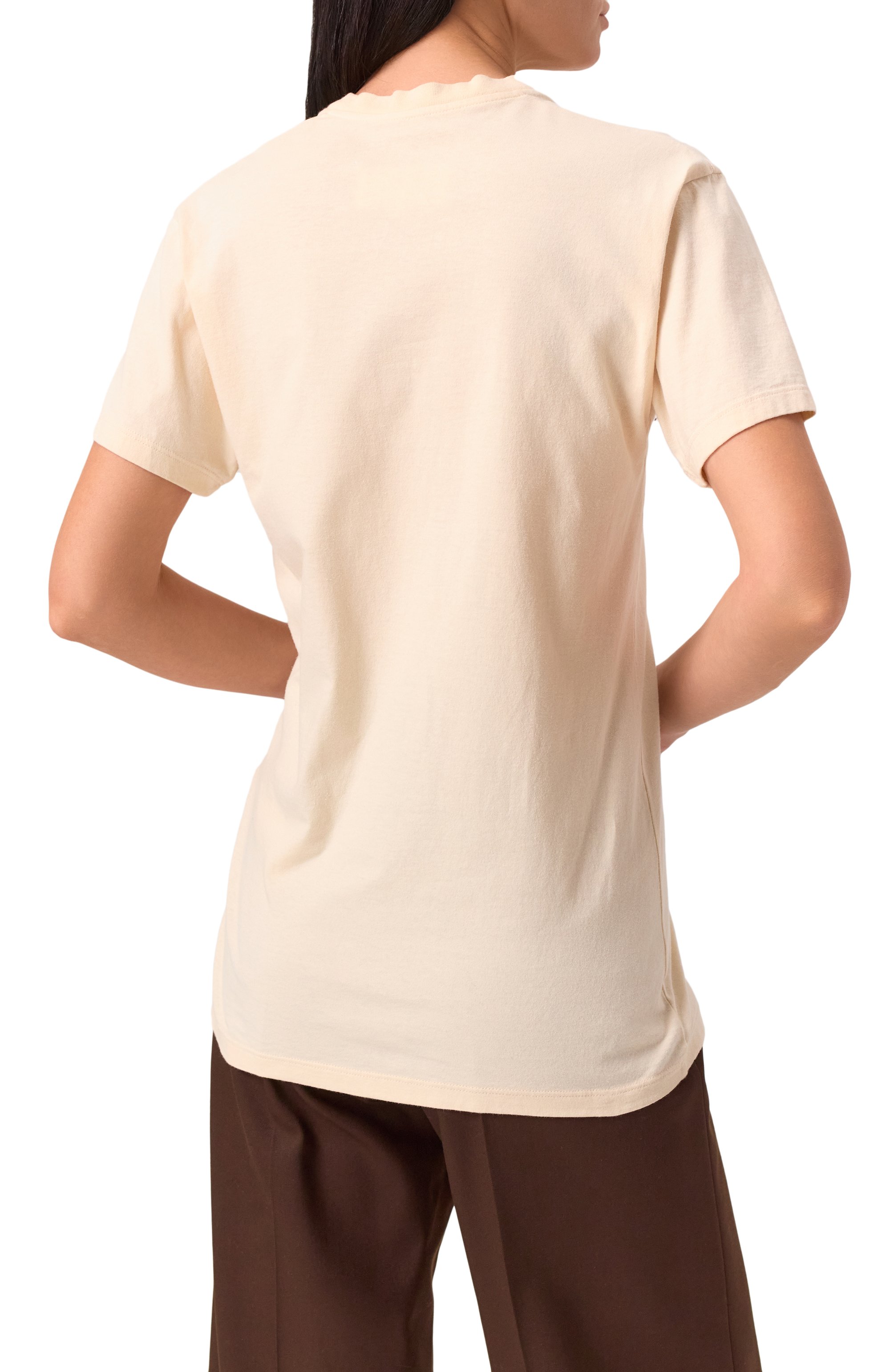 Хлопковая футболка MAISON MARGIELA, арт. S50GC0704/S24575, фото 4