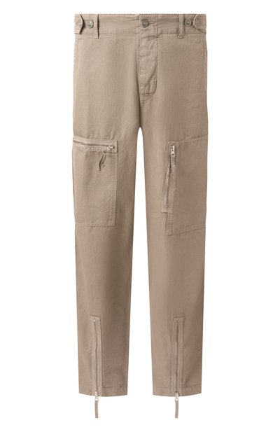 Брюки из хлопка и льна C.P. COMPANY, арт. 18CMPA104A006273G, фото 1