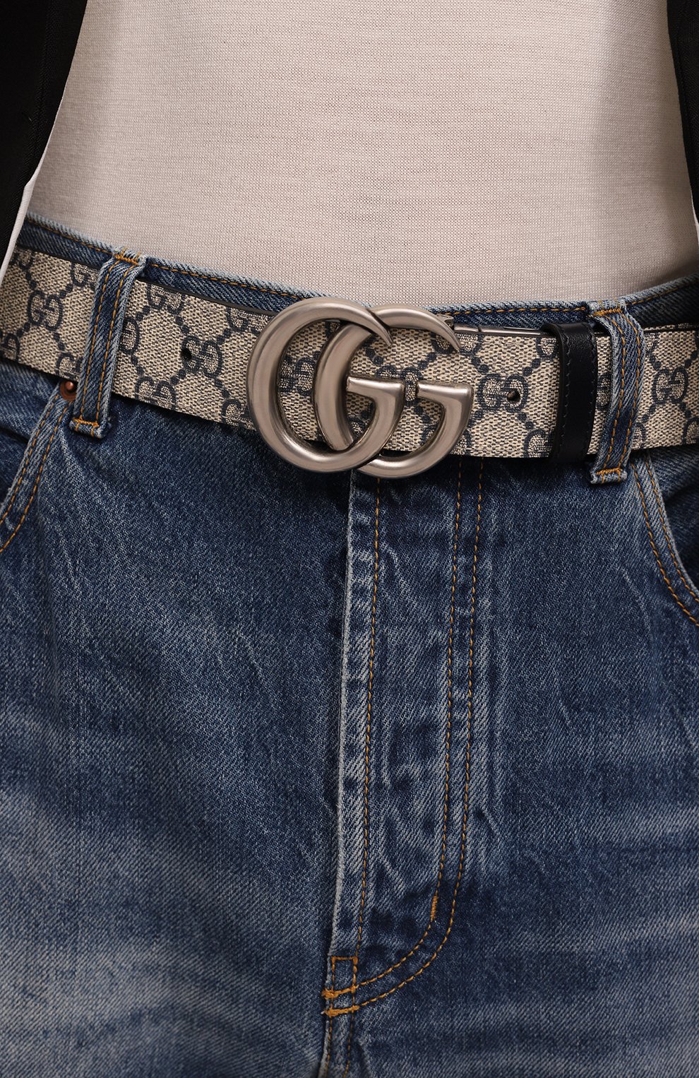 Двусторонний ремень GUCCI, арт. 627055/92TIN, фото 2
