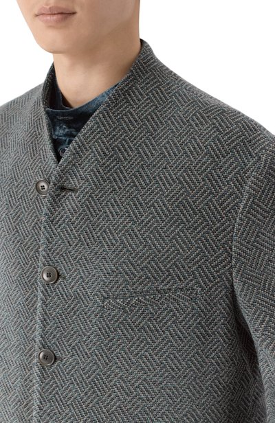 Пиджак из шерсти и вискозы GIORGIO ARMANI, арт. GM004464/TE23902, фото 5
