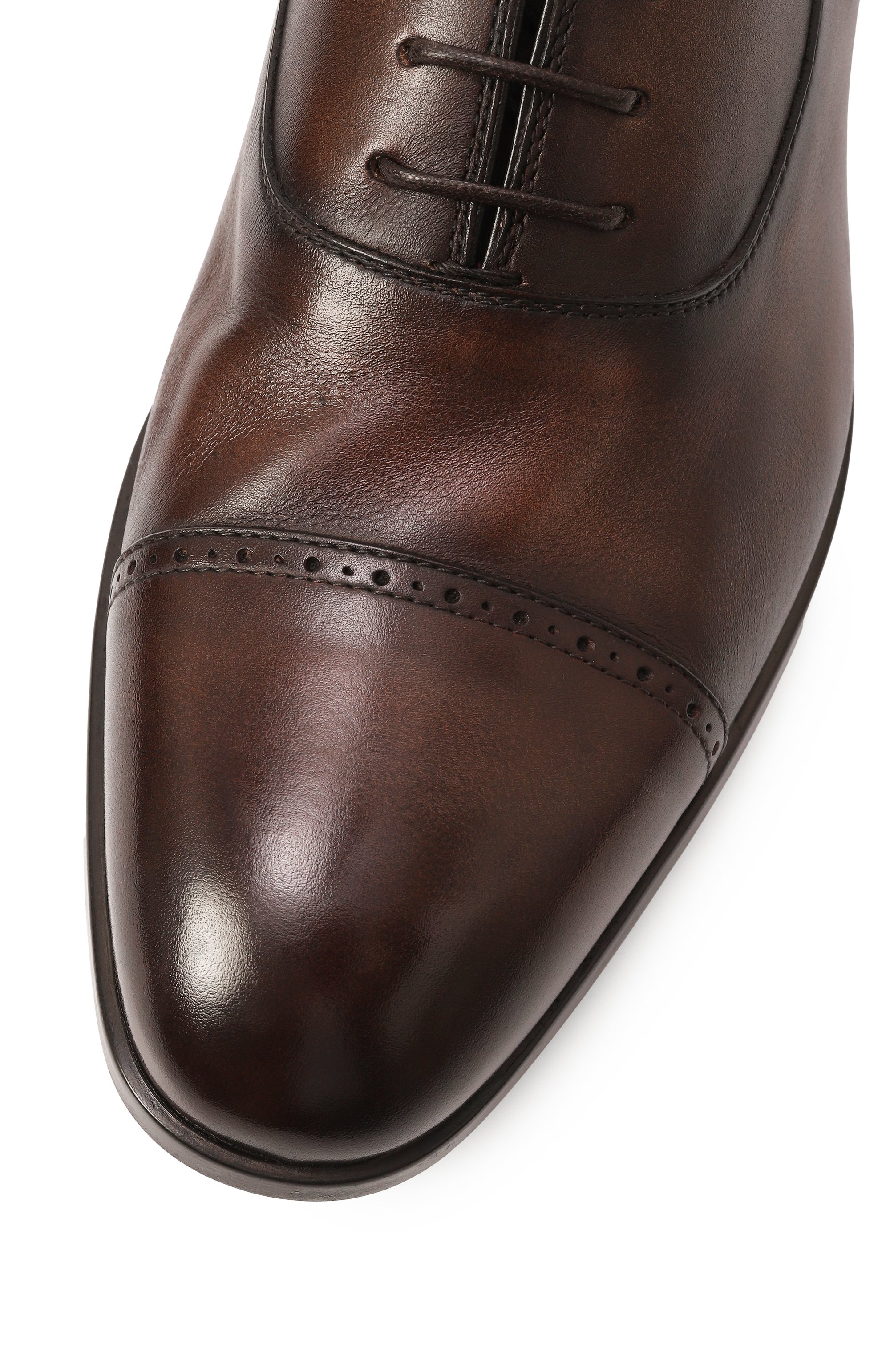 Кожаные оксфорды BARRETT, арт. 201U107.14/C0RSAR0, фото 7