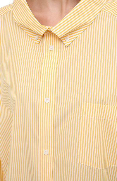 Хлопковая рубашка BALENCIAGA, арт. 622050/TYB19, фото 5