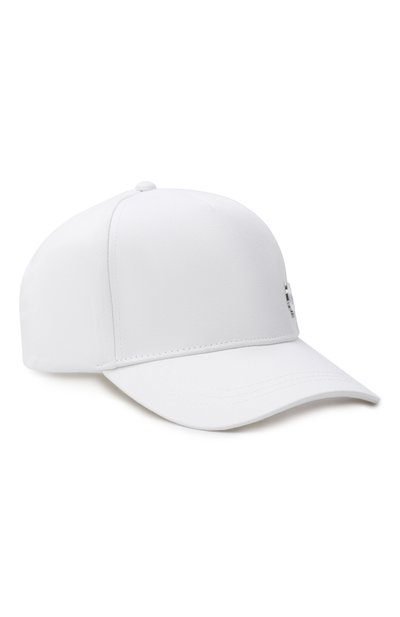 Хлопковая бейсболка KARL LAGERFELD KIDS, арт. Z31196