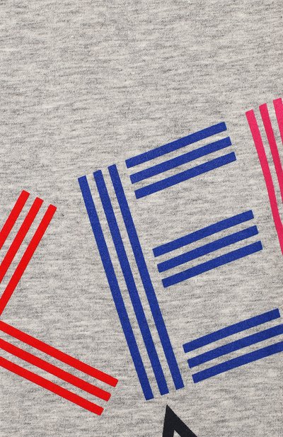 Хлопковые леггинсы KENZO серого цвета по цене 5000 руб., арт. KP24028, фото 3 Хлопковые леггинсы KENZO, арт. KP24028, фото 3