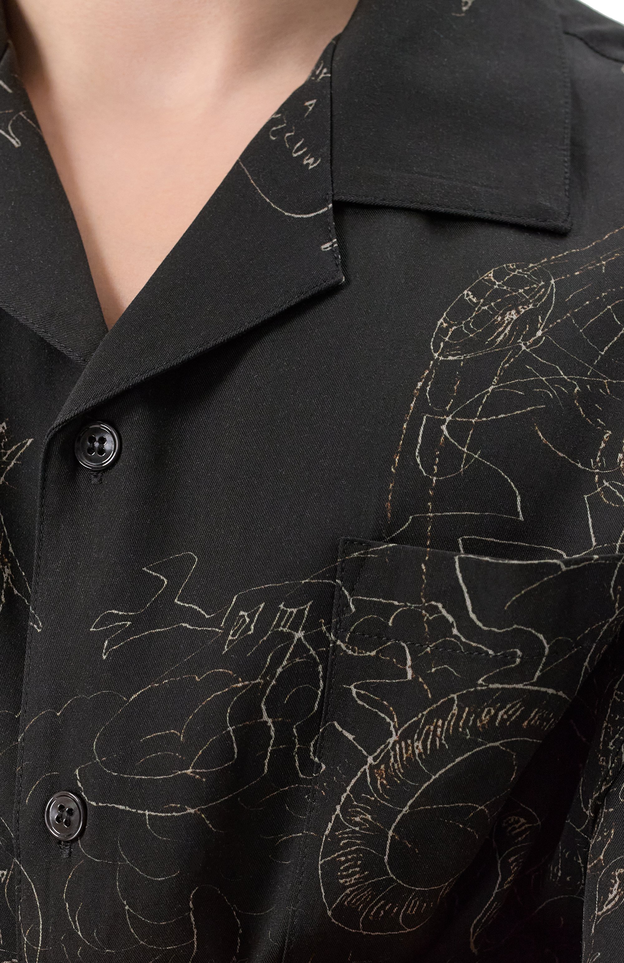 Рубашка из вискозы DOMREBEL, арт. UT0PIA/CAMP C0LLAR SHIRT, фото 5