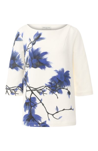 Женский хлопковый топ DRIES VAN NOTEN, арт. 191-31119-7618