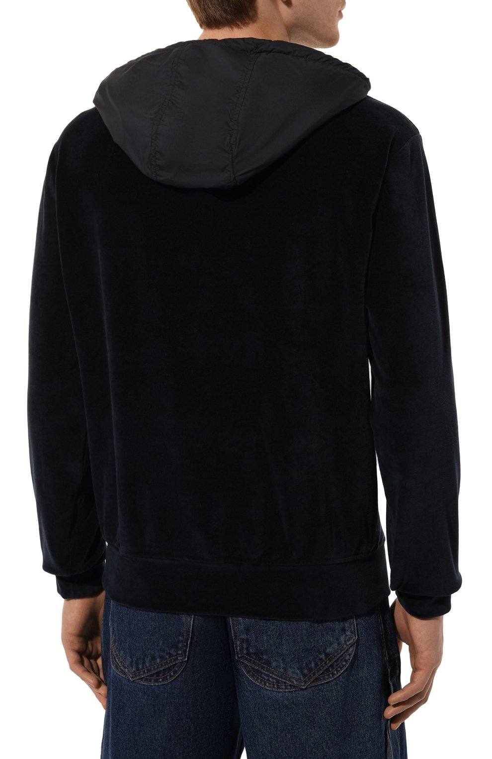 Хлопковое худи MONCLER, арт. 8G000-26-5969W, фото 4