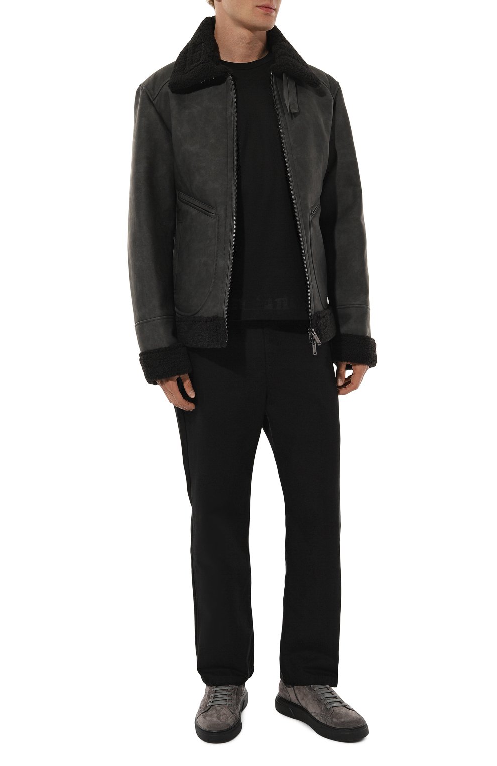 Хлопковые брюки PALM ANGELS, арт. PMCG005F24FAB001, фото 2